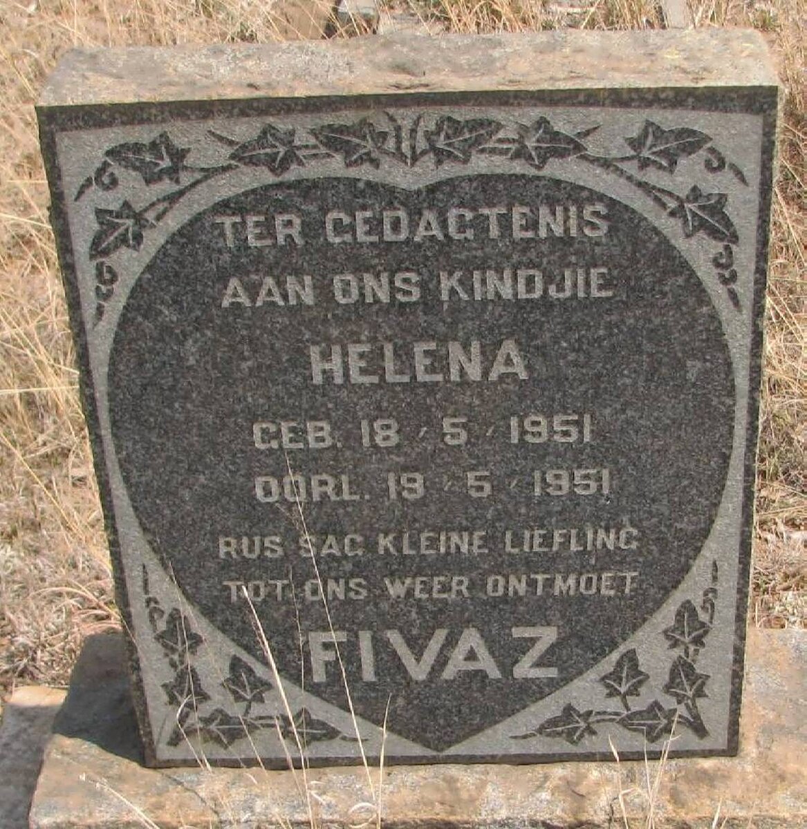 FIVAZ Helena 1951-1951