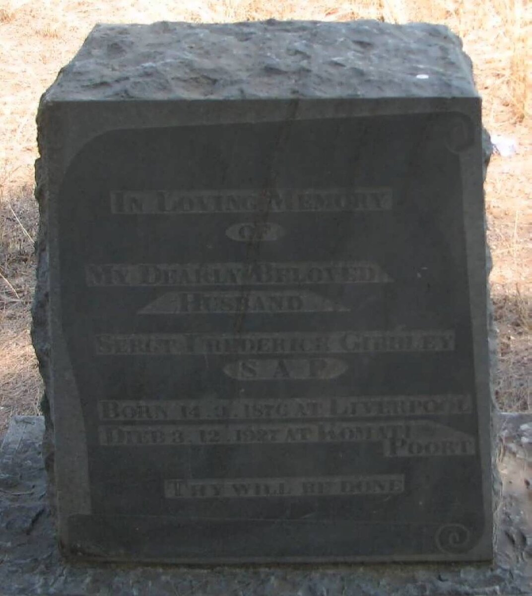 GIBBLEY Frederick 1876-1927