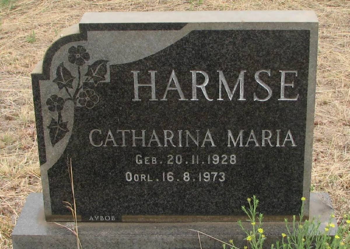 HARMSE Catharina Maria 1928-1973