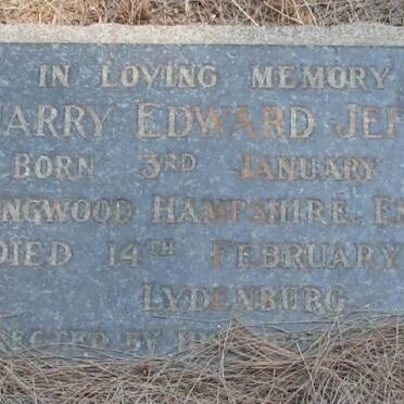 JEFFERIS Henry Edward 1881-1927