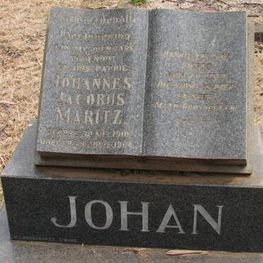MARITZ Johannes Jacobus 1910-1964