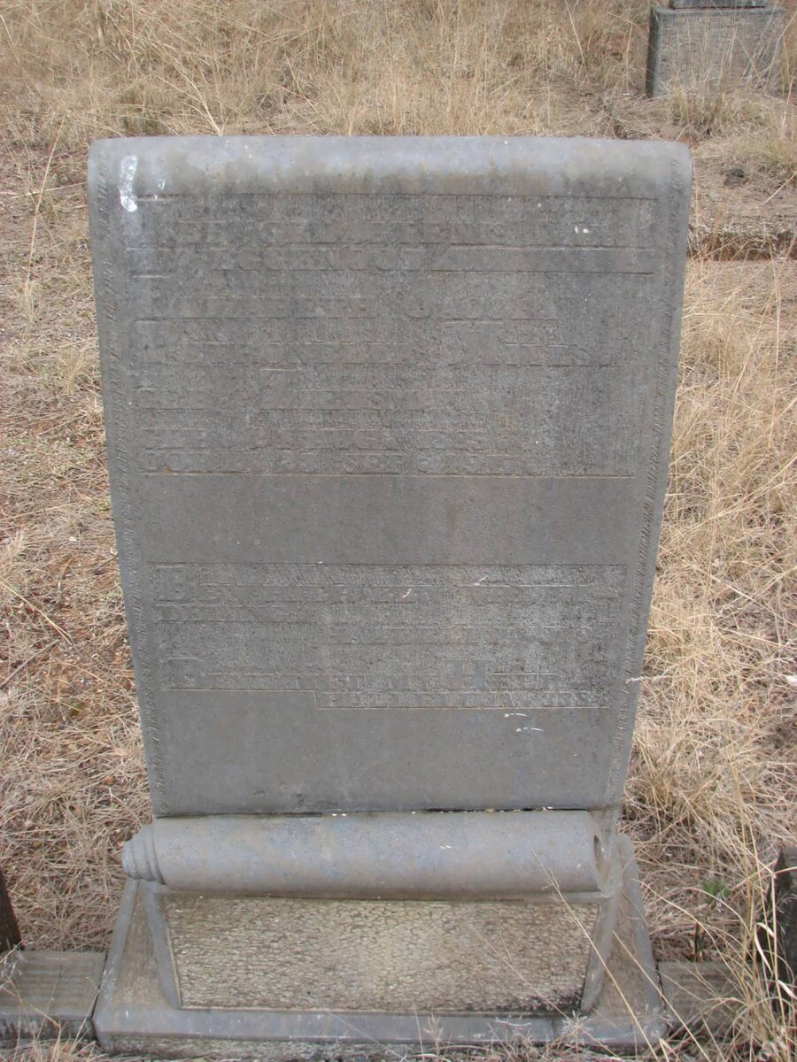 MILLS Elizabeth Jacoba Petronella nee ZIETSMAN 1885-1917