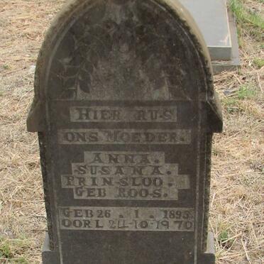 PRINSLOO Anna Susanna geb ROOS 1895-1970