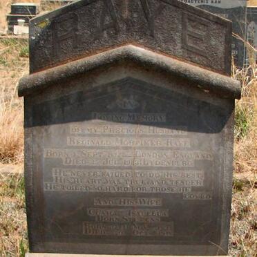 RAYE Reginald Mortimer 1877-1945 &amp; Clara Isabella STEVENS 1881-1945