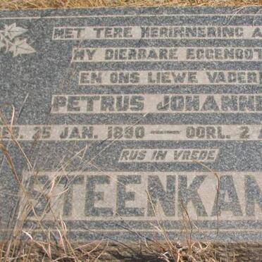 STEENKAMP Petrus Johannes 1890-1945
