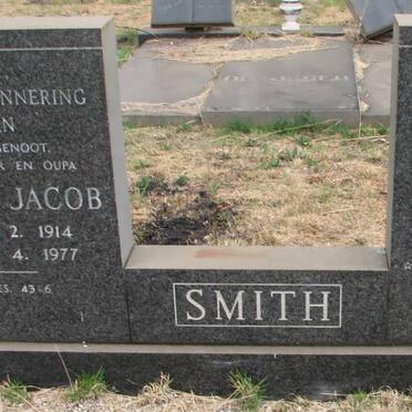 SMITH Sarel Jacob 1914-1977 &amp; Johanna Jacomina Francina PELSER 1920-1999