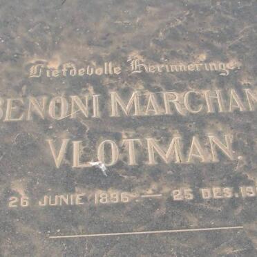 VLOTMAN Benoni Marchand 1896-1964