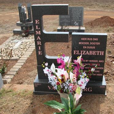 BERG Elizabeth, van den