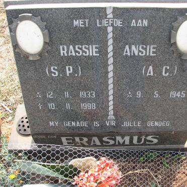 ERASMUS S.P. 1933-1998 &amp; A.C. 1945-