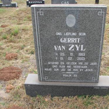 ZYL Gerrit, van 1983-2003