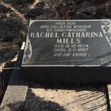 MILLS Rachel Catharina 1874-1957