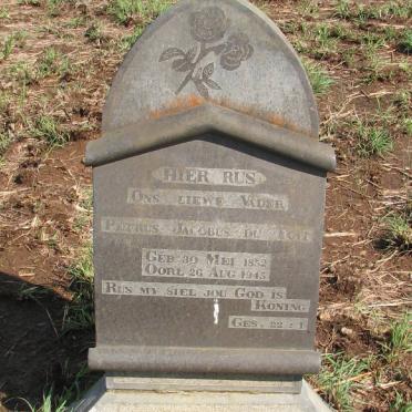 TOIT Petrus Jacobus, du 1852-1945