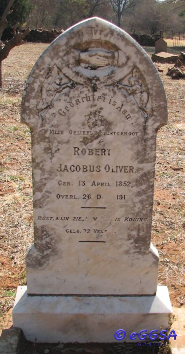 OLIVIER Robert Jacobus 1852-1911