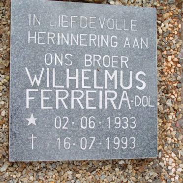FERREIRA Wilhelmus 1933-1993