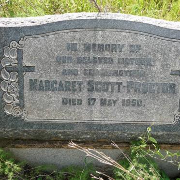 PROCTOR Margaret, Scott -1950