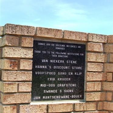 Mpumalanga, LYDENBURG district, Gustav Klingbiel Nature Reserve, Lydenburg Museum, Flood victim Memorial