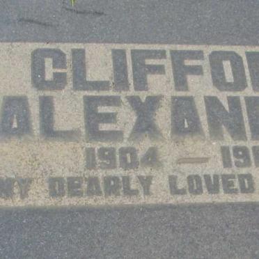 ALEXANDER Clifford 1904-1966
