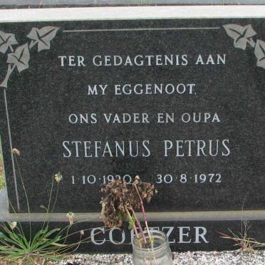 COETZER Stefanus Petrus 1920-1972