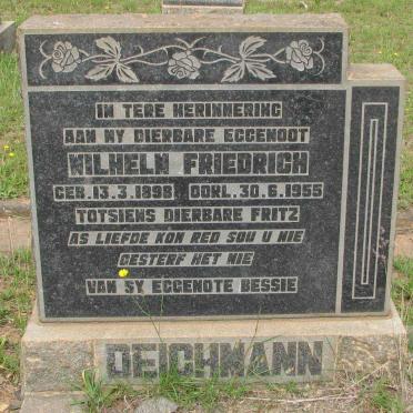 DEICHMANN Wilhelm Friedrich 1898-1955
