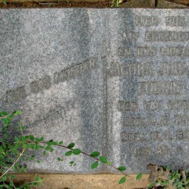 FOURIE Jacoba Johanna nee VAN GRAAN 1895-1966