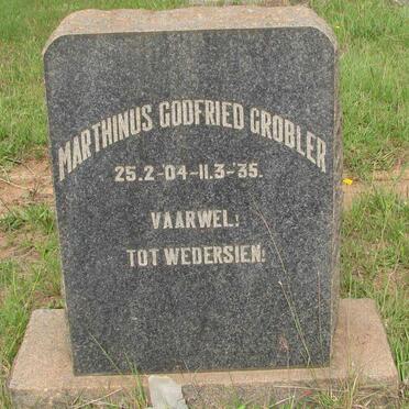 GROBLER Marthinus Godfried 1904-1935