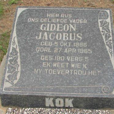 KOK Gideon Jacobus 1886-1965