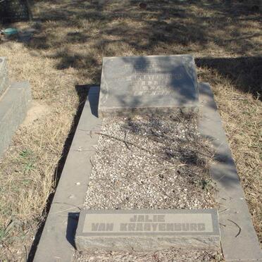 KRAAYENBURG Andries, van 1869-1952 :: VAN KRAAYENBURG Jalie