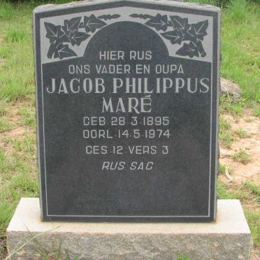 MARÉ Jacob Philippus 1895-1974