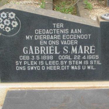 MARÉ Gabriel S. 1898-1965