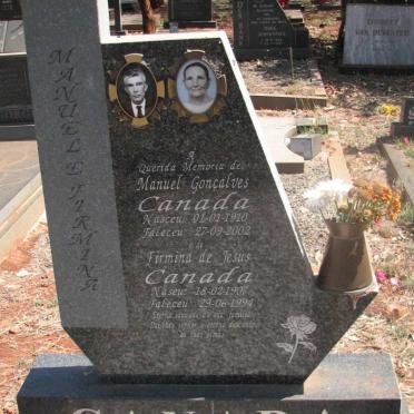 CANADA Manuel Gonçalves1910-2002 &amp; Firmina DE JESUS  1907-1994