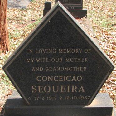 SEQUEIRA Conceicáo 1917-1987