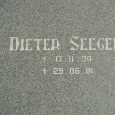 SEEGER Dieter 1934-1981