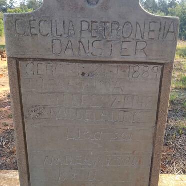 DANSTER Cecilia Petronella 1889-1948