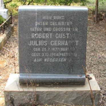 GERHARDT Robert Gustav Julius 1877-1954