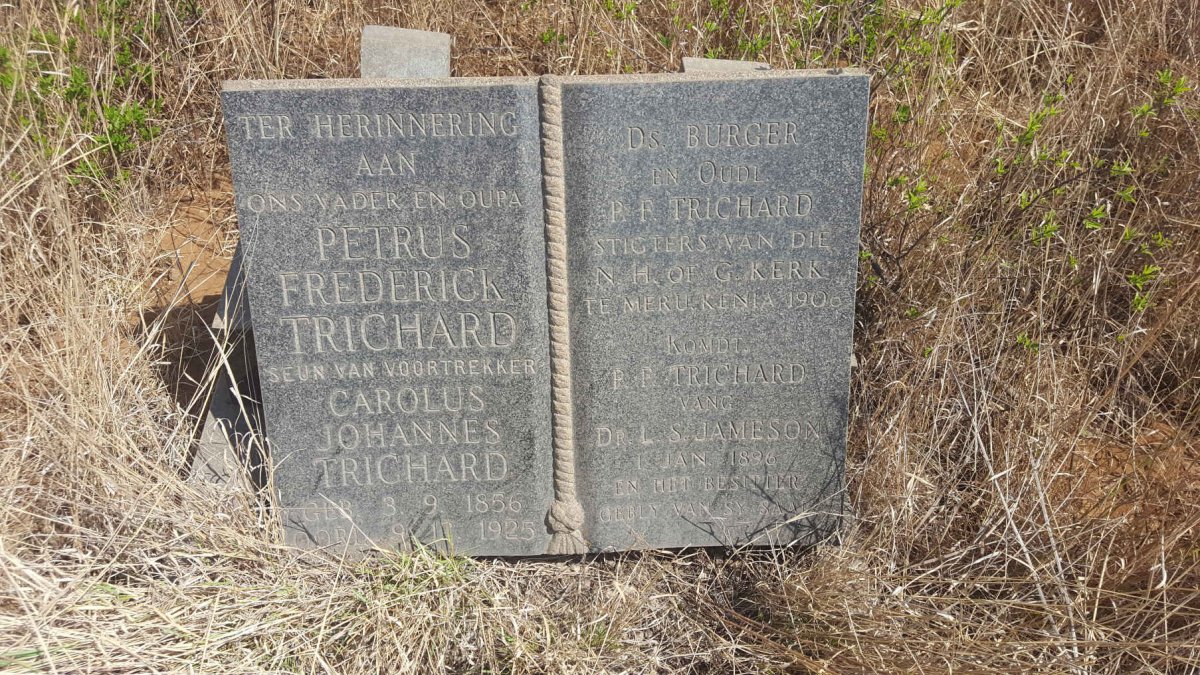 TRICHARD Petrus Frederick 1856-1925