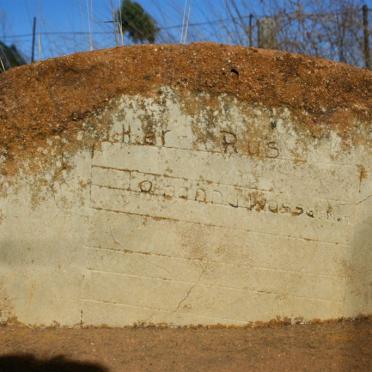 Mpumalanga, MIDDELBURG district, Middelburg, Rietvlei 397 JS, farm cemetery