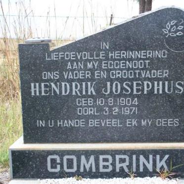 COMBRINK Hendrik Josephus 1904-1971