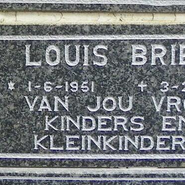 BRIEL Louis 1951-2002