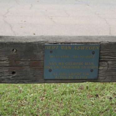 ASWEGEN Gert, van 1936-2003