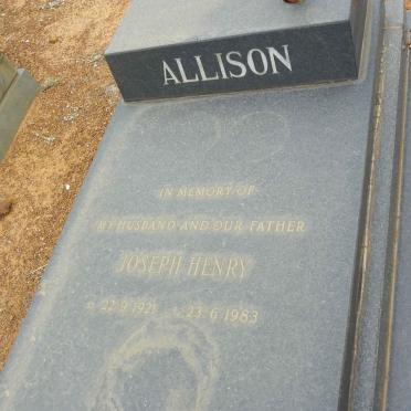 ALLISON Joseph Henry 1921-1983