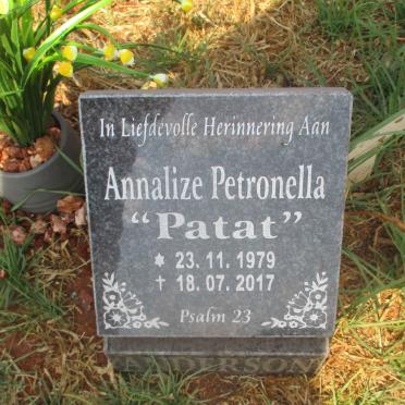 ANDERSON Annalize Petronella 1979-2017