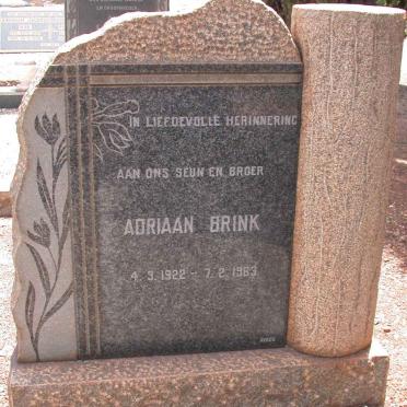 BRINK Adriaan 1922-1963