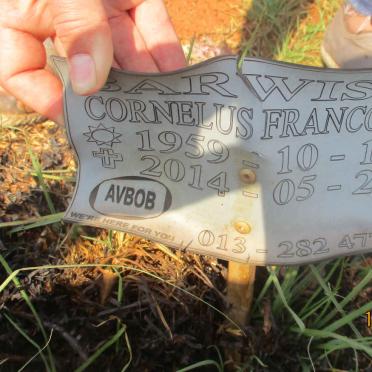 BARWISE Cornelus Francois 1959-2014