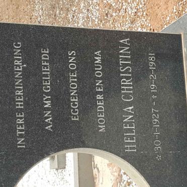 BRUYN Casper Hermanus, du 1912–1992 & Helena Christina 1927–1981 #3