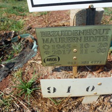 BEZUIDENHOUT Jacobus Petrus Johannes 1941–2019 &amp; Maureen Edith 1945–2017 #2
