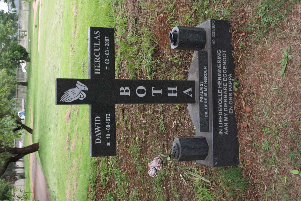 BOTHA Dawid Herculas 1972-2007