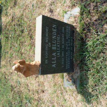 BLUNDEN Alla 1954-2008