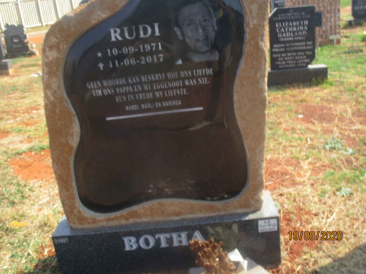 BOTHA Rudi 1971-2017