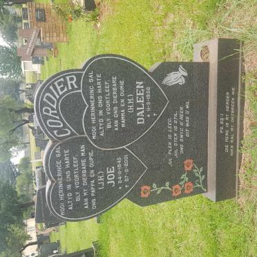 CORDIER J.H. 1945-2001 &amp; H.M. 1952- #1 (front view)