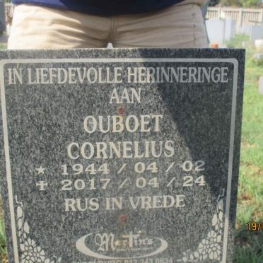 CORNELIUS Ouboet 1944-2017